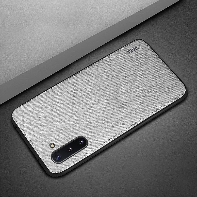 Vaku ® Samsung Galaxy Note 10 Luxico Series Hand-Stitched Cotton Textile Ultra Soft-Feel Shock-proof Water-proof Back Cover