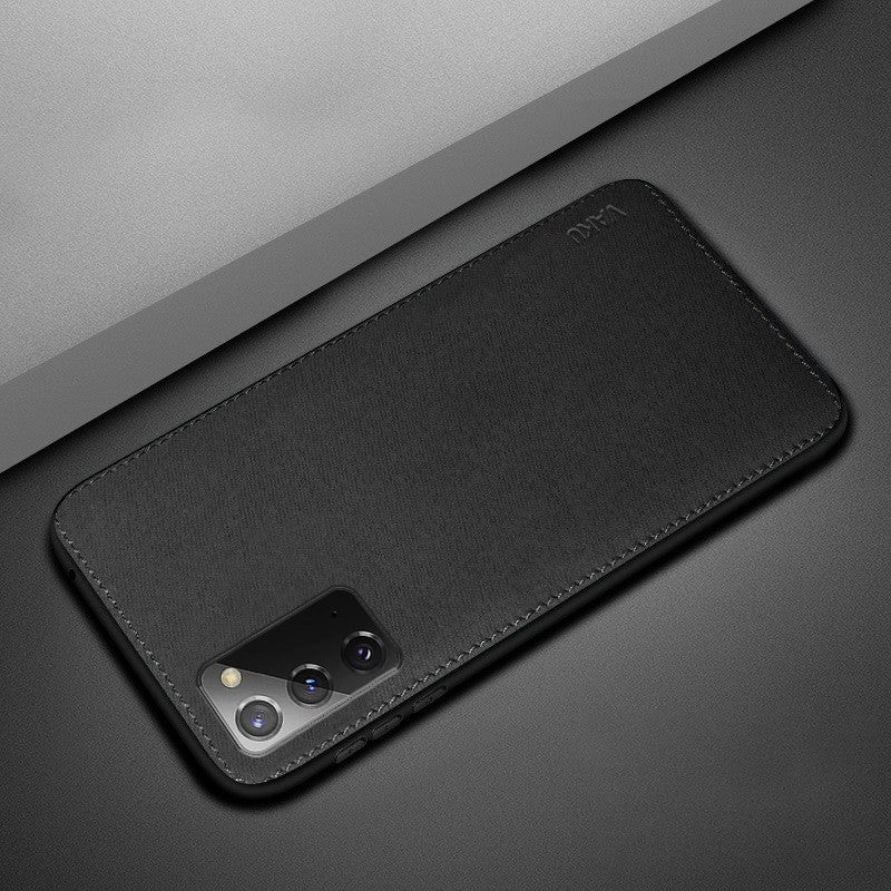 Vaku ® Samsung Galaxy Note 20 Luxico Series Hand-Stitched Cotton Textile Ultra Soft-Feel Shock-proof Water-proof Back Cover