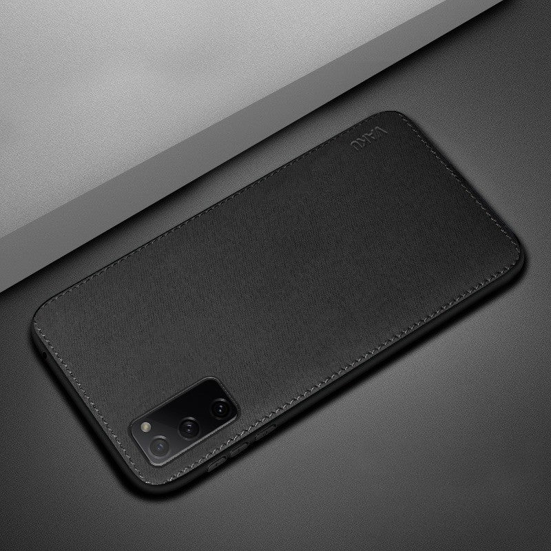 Vaku ® Samsung Galaxy S20 Luxico Series Hand-Stitched Cotton Textile Ultra Soft-Feel Shock-proof Water-proof Back Cover