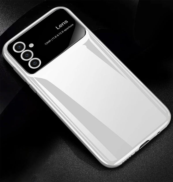 Vaku ® Samsung Galaxy S23 FE Polarized Large Window Glass Camera Protector Back Cover
