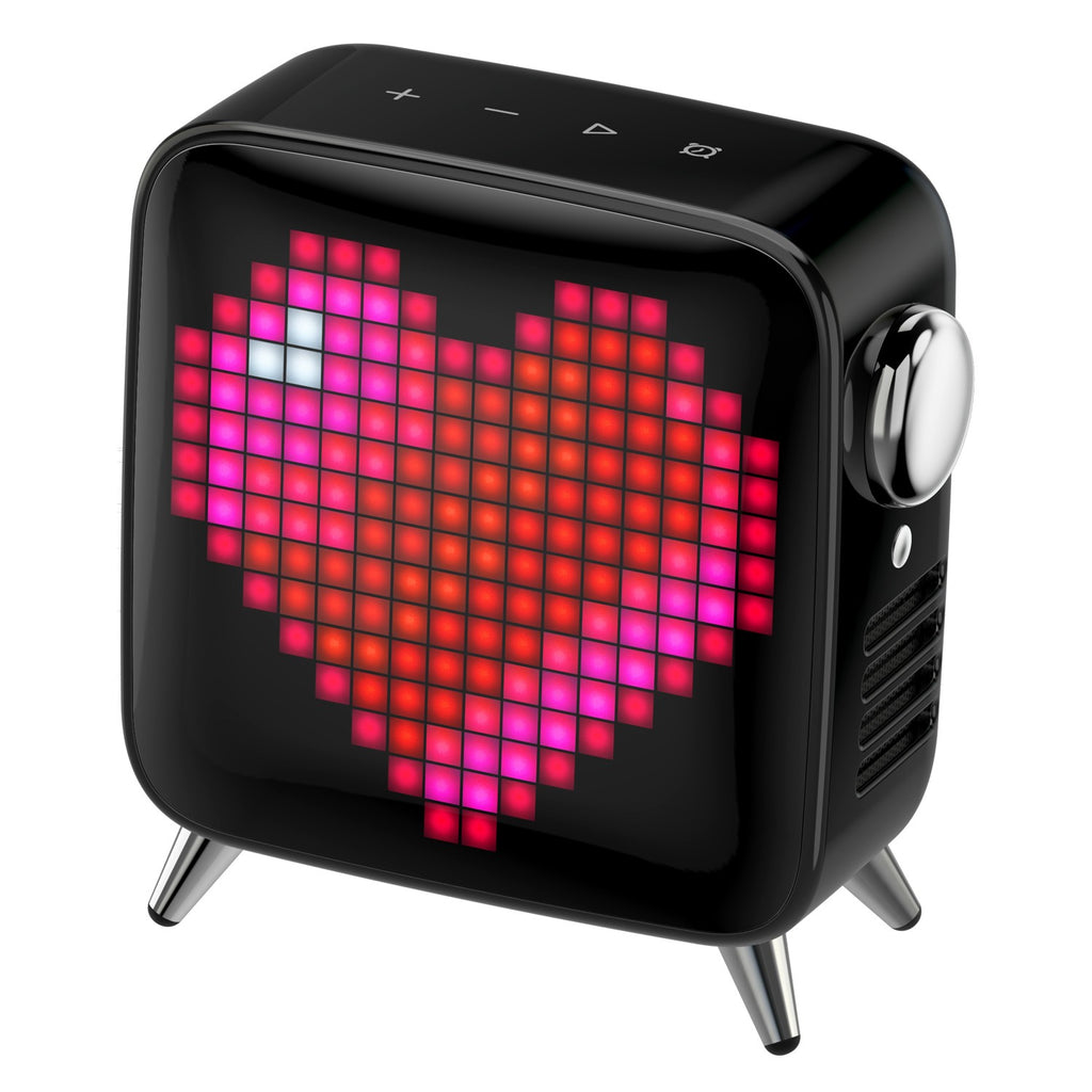 Divoom ® Tivoo Max Smart Pixel Art Bluetooth Speaker with DSP Bass Boost Mode