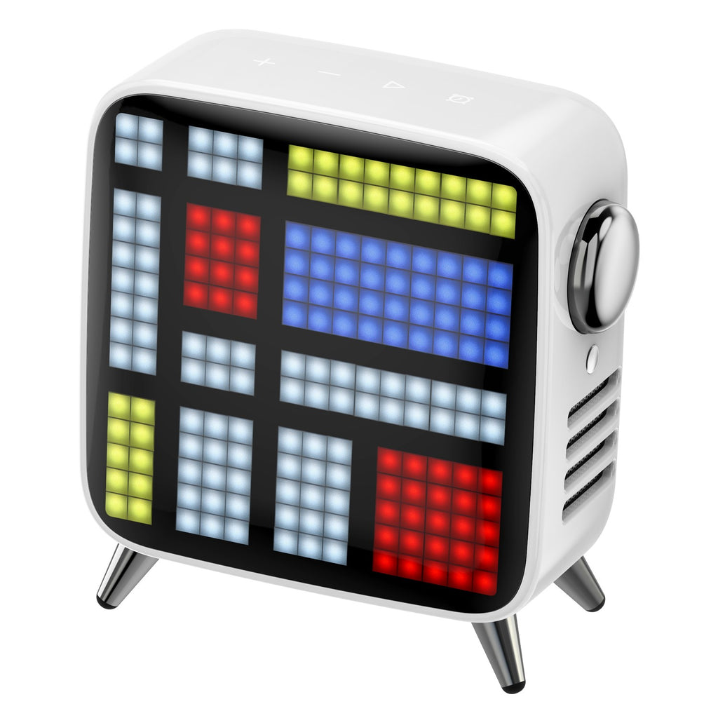 Divoom ® Tivoo Max Smart Pixel Art Bluetooth Speaker with DSP Bass Boost Mode