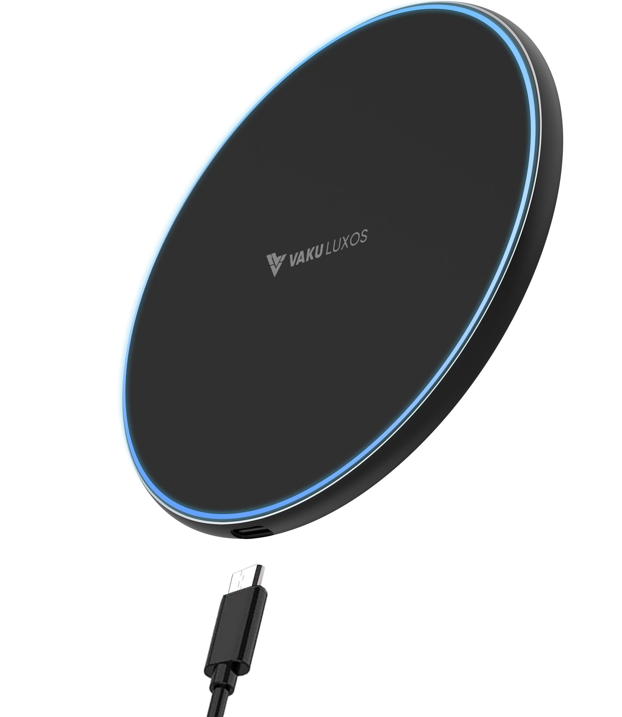 Vaku® 15W Wireless Charger Albany Frosted Series Fast Charging pad