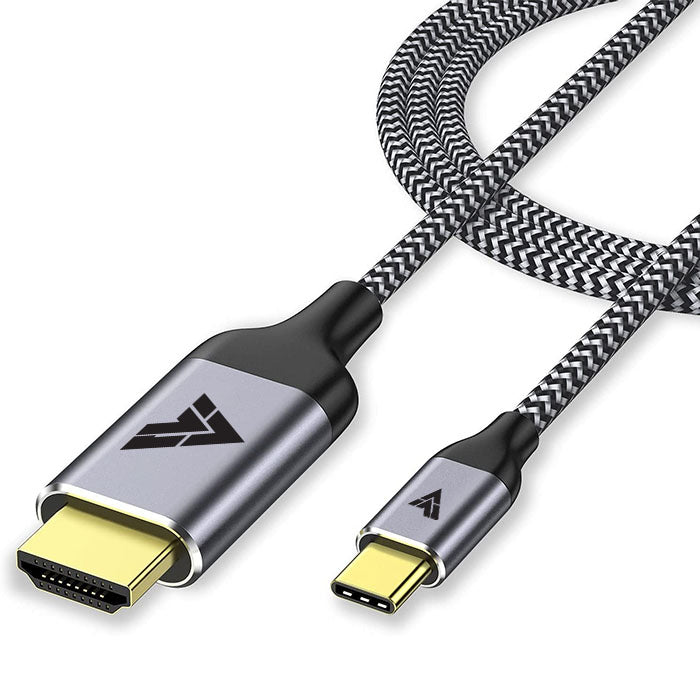 Vaku Luxos® USB-C to HDMI 2M 4K Ultra HD Cable - Black