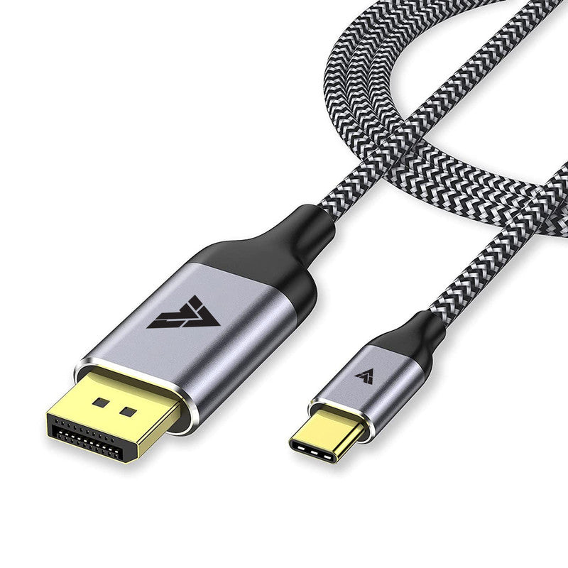 Vaku Luxos® USB-C to Display Port 1.8M Cable - Black