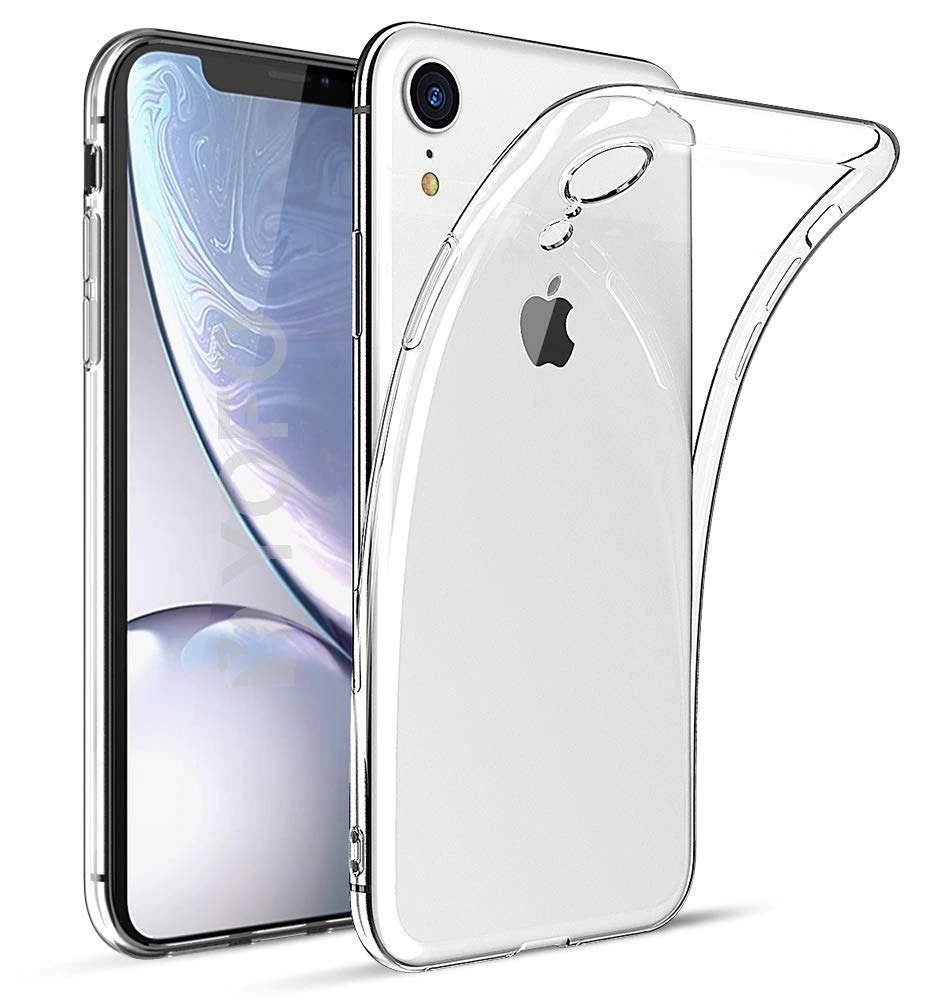 Vaku Luxos® Silicon ClearSoft Transparent case for iPhone XR (6.1") - Clear