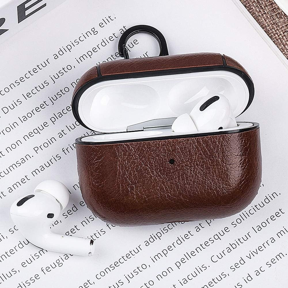 VAKU New Airpods Pro (2019) Protective Leather case