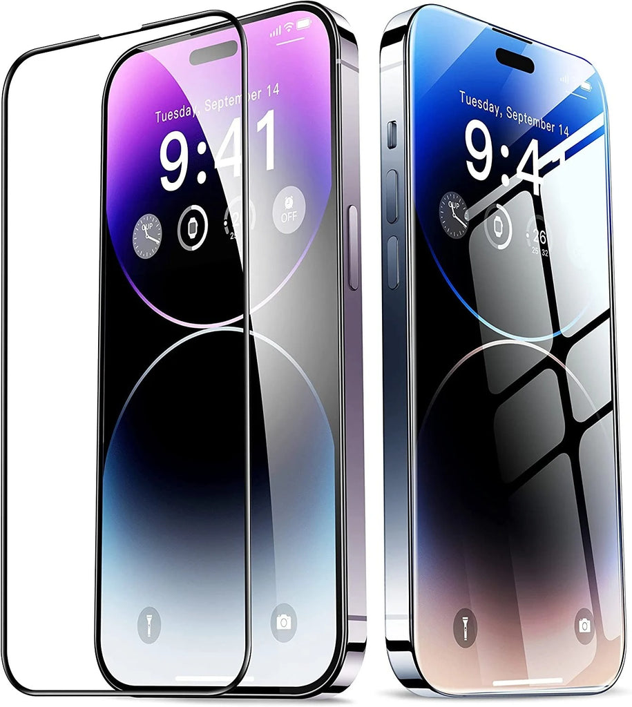 Vaku® Screen Protector for Apple iPhone 14 Pro Max HD Tempered Glass Anti Scratch Upgrade Edge Protection Glass