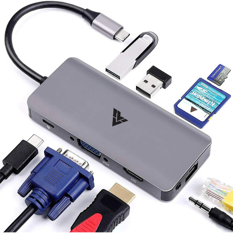 Usb hub hdmi online vga