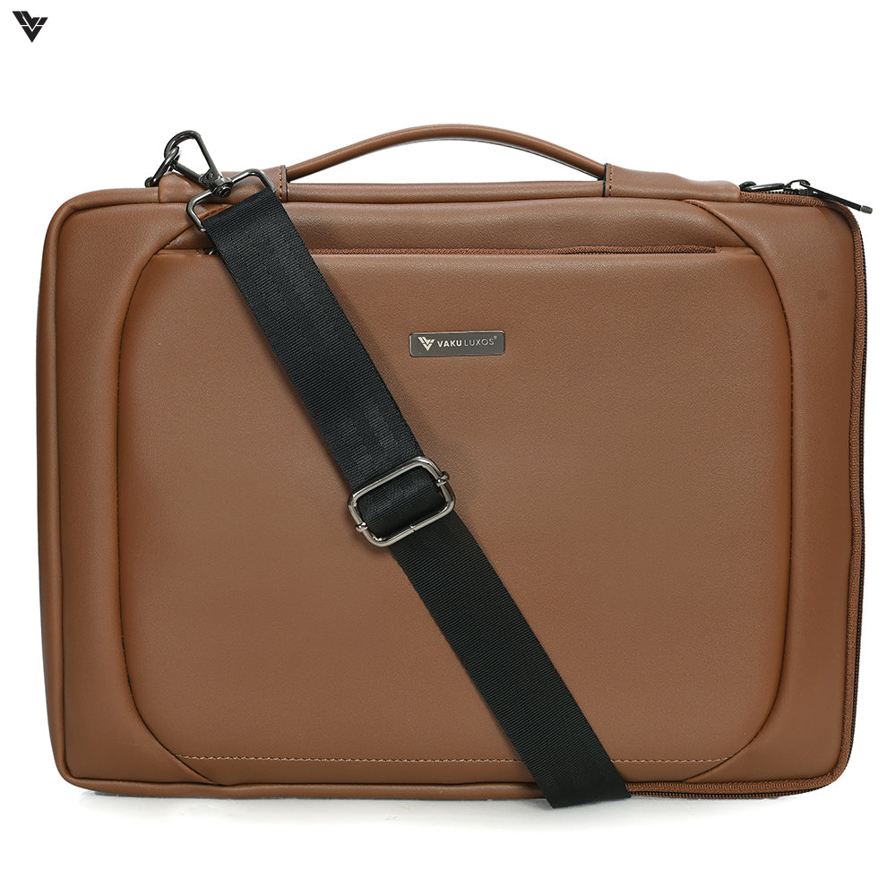 Buy Black Laptop Bags for Men by Leather World Online | Ajio.com