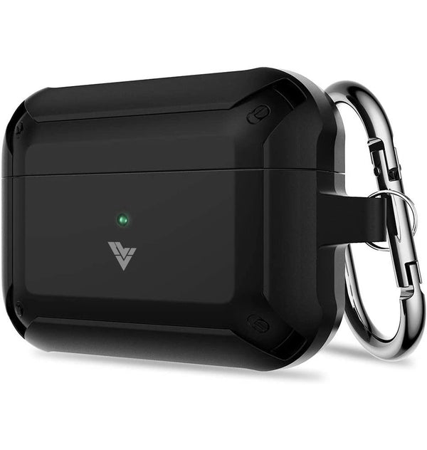 Vaku Luxos® Rugged Series Shock Proof case with Metal Clip for Airpods 3 (2021)