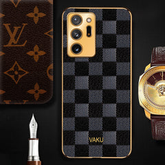 Vaku ® Samsung Galaxy Note 20 Ultra Cheron Series Leather Stitched