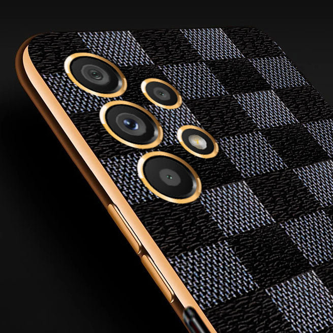 Vaku ® Samsung Galaxy A32 5G Luxemberg Series Leather Stitched
