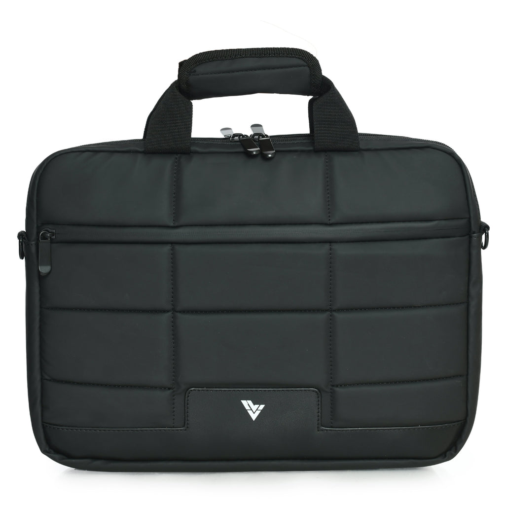 Vaku Luxos® MONTPELLIER Sleeve with Strap highly durable Compatilbe for Macbook 13|14" - Black