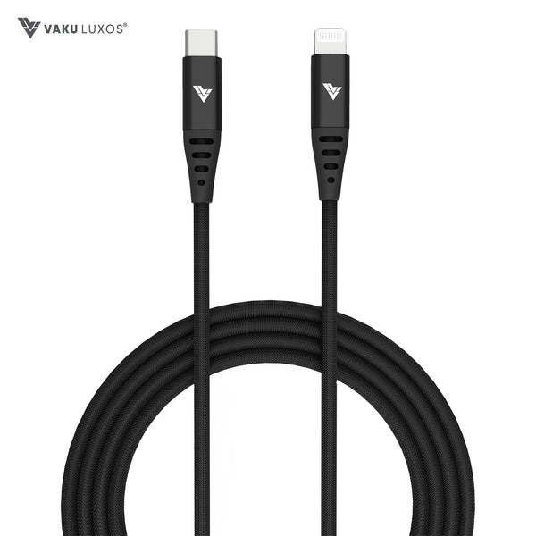 Vaku Luxos ® DURATUF PD 20W USB-C TO Lightning Fast Charging Cable