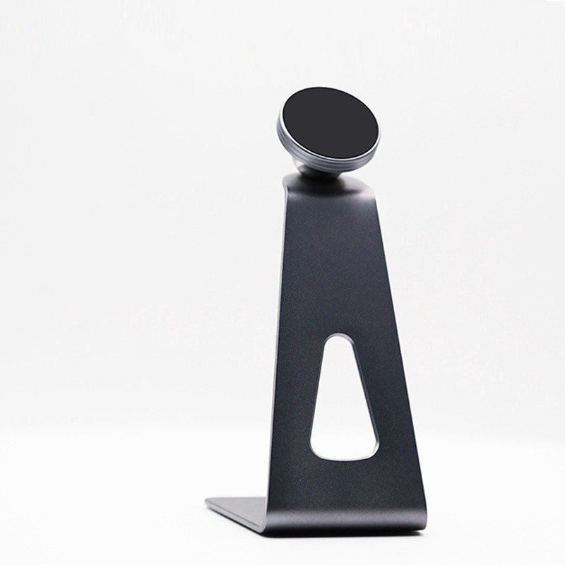 Triade 360 Magnetic Desktop Mobile Phone Holder Stand Aluminum Alloy - Black