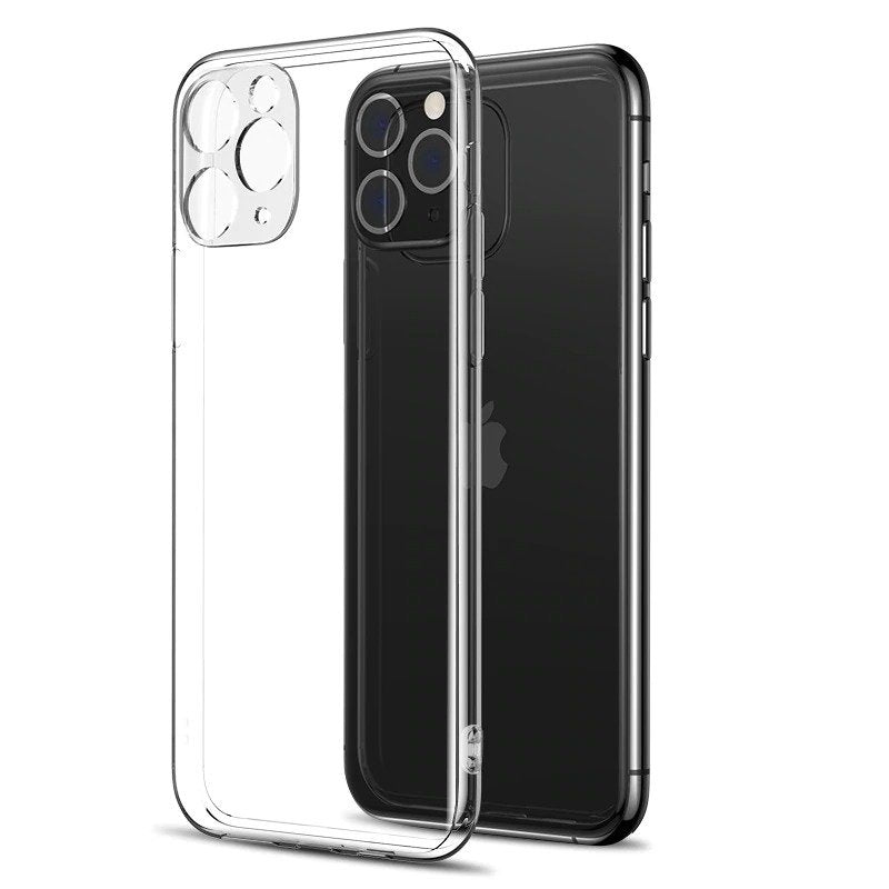 Vaku Luxos® Silicon ClearSoft Transparent case for iPhone 12Pro (6.1") - Clear