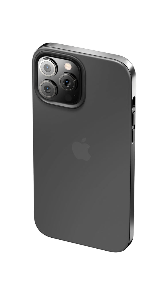 Vaku Luxos® Royce Metallic Bumper Case for iPhone 13 Pro Max (6.7") - Black
