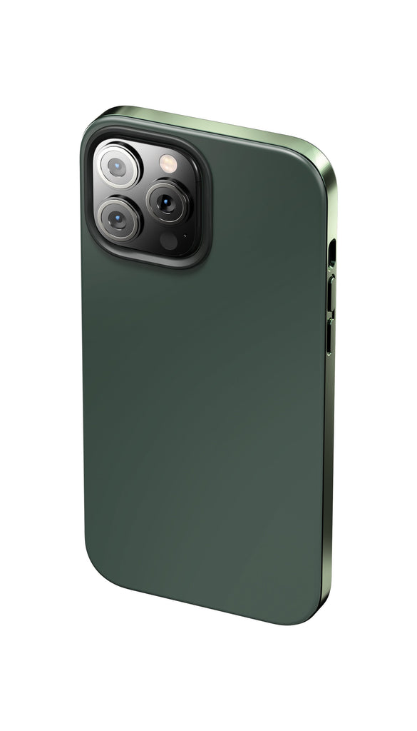 Vaku Luxos® Royce Metallic Bumper Case for iPhone 13 Pro Max (6.7") - Black