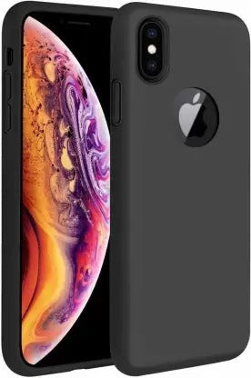 VAKU ® Apple iPhone XR Liquid Silicon Velvet-Touch Silk Finish Shock-Proof Back Cover