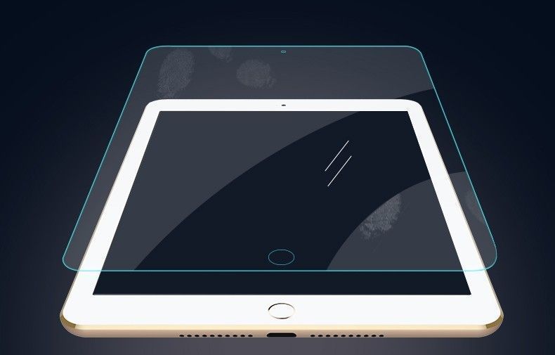VAKU iPad 9.7" Tempered Glass 2.5D ASAHI 3M Quality - Clear