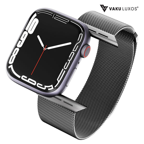 Vaku Luxos® WRIXTY MAGNETIC Metal Watch Strap for 45|44|42mm